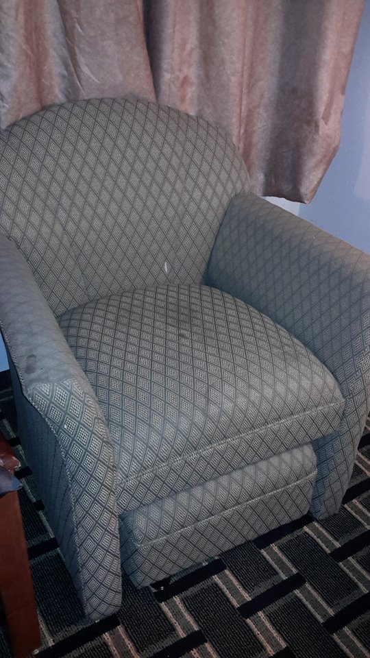 The Most Jacked Up Hotel Chair Ever