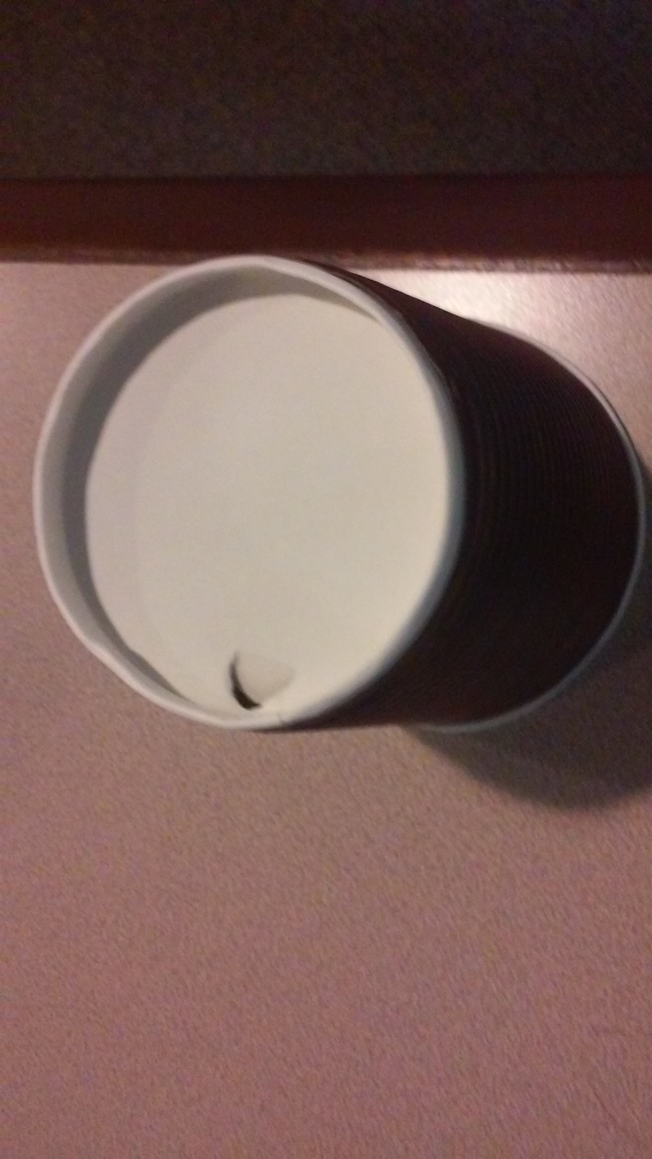 The Old “Punch A Hole In The Cup To Surprise The Next Guest” Ploy