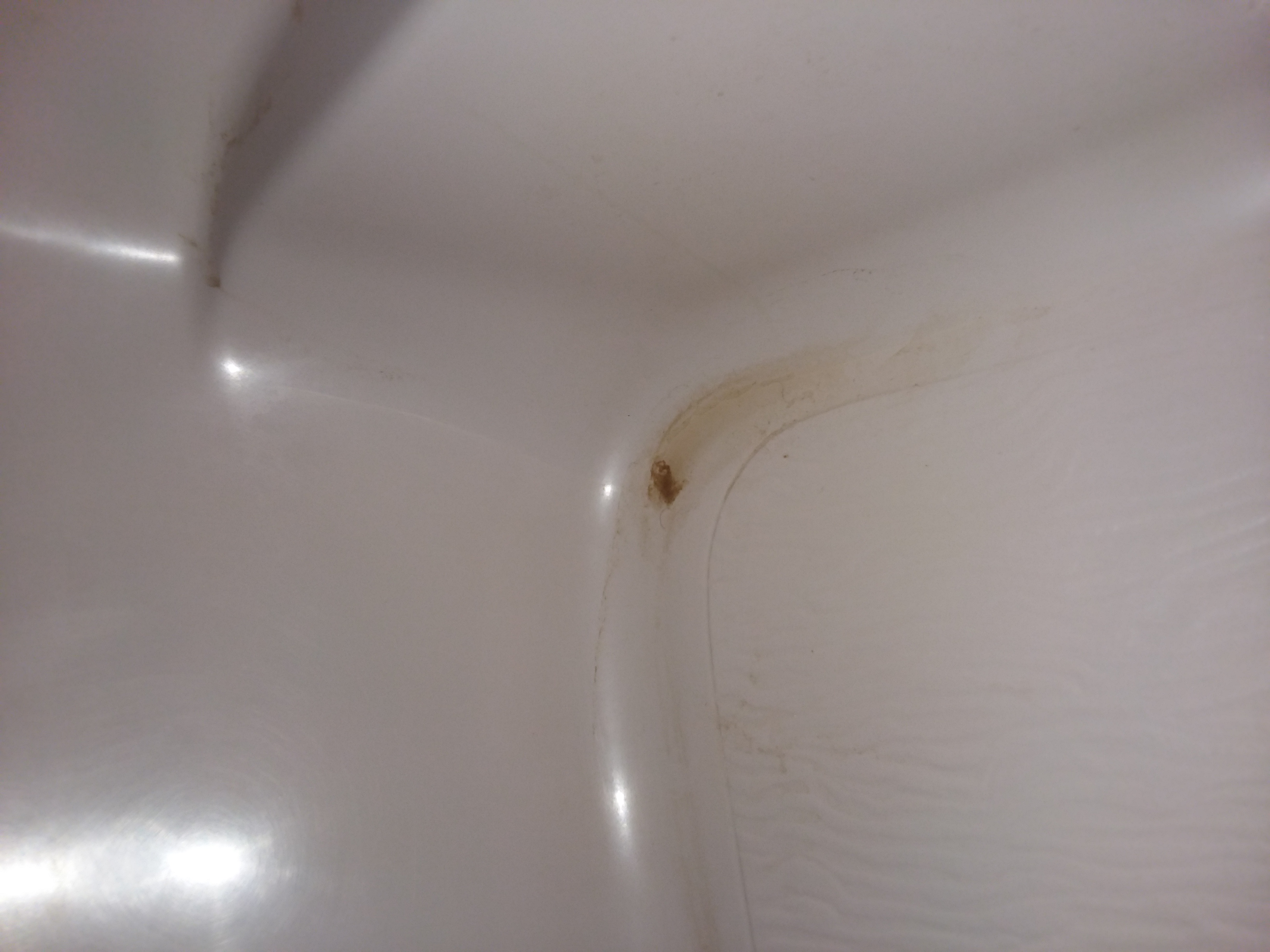 A Tiny Smidge Of Dirt In The Tub