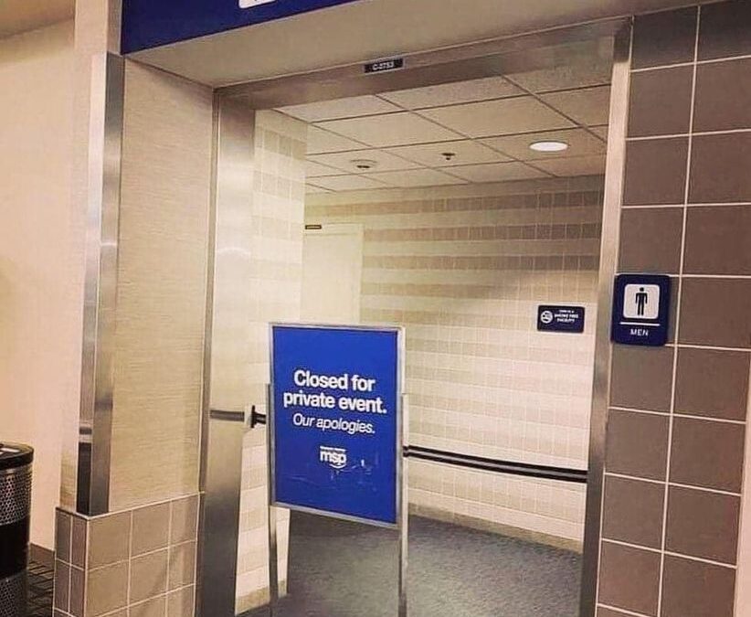 Airport Bathrooms: Now Open For Parties