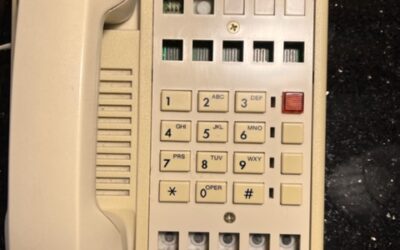 A Hotel Phone That Might Be Missing A Few Buttons
